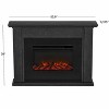 Tejon 52" Slim Electric Fireplace by Real Flame - image 3 of 4