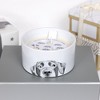 Pavilion Gift Company - Dog - 10 oz - 100% Soy Wax Reveal Triple Wick Candle Scent: Tranquility - Flame Candles - 4 of 4