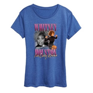 Women's - Whitney Houston - I'm Every Woman Short Sleeve Graphic T-Shirt - 1 of 4