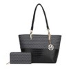 MKF Collection Sasha Tote Women’s Vegan Leather Spacious Interior Handbag by Mia K - 2 of 4