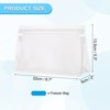 Unique Bargains Reusable Leakproof Zip PEVA Freezer Food Storage Bags 2 Pcs - 2 of 4