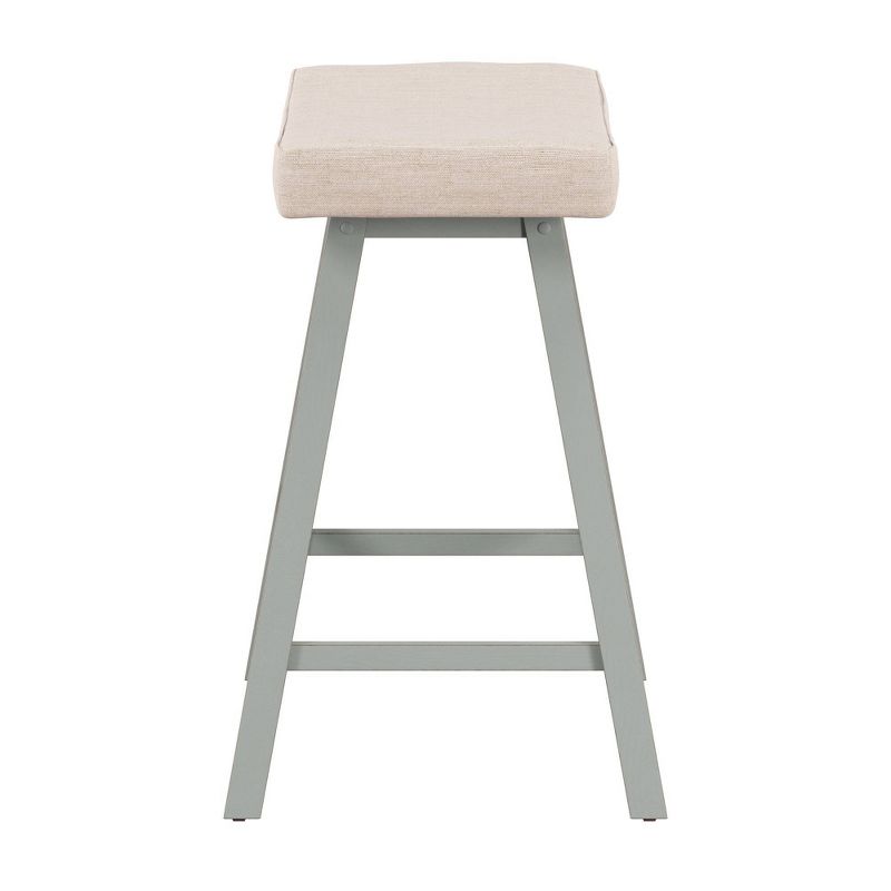 Moreno Backless 24" Non Swivel Counter Height Barstool - Hillsdale Furniture, 6 of 11