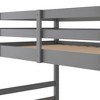 Racxily Bunk Beds, Bunk Bed for Kids Teens Adults with Ladders and Guardrail, Sturdy Wood Slats - 4 of 4
