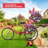 Adult Tricycles For Women and Senior, 24-Inch Adult Trikes With Large Shopping Basket And Adjustable Seat, Steel Frame Trike For Family Picnic - 3 of 4