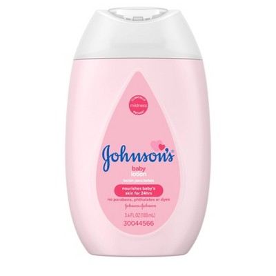 pink johnson baby lotion