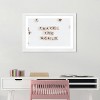 19" x 13" Travel the World Motivational Quotes Framed Wall Art White - Wynwood Studio: Inspirational Decor, Modern Typography - 4 of 4