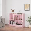 3-Tier Kids Toy Storage Organizer - 5-Cubby Bookcase with Tilt Bins for Nursery Playroom Bedroom - 4 of 4