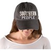 Pavilion Gift Company - Southern People - Dark Gray Adjustable Hat - Hats - 2 of 4
