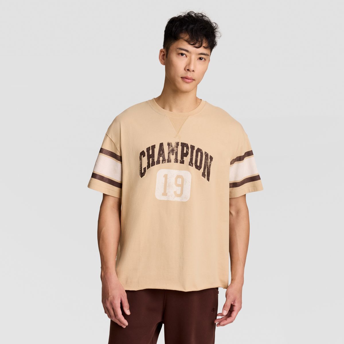 Champion Men's "Modern Utility" Distressed Football Shirt