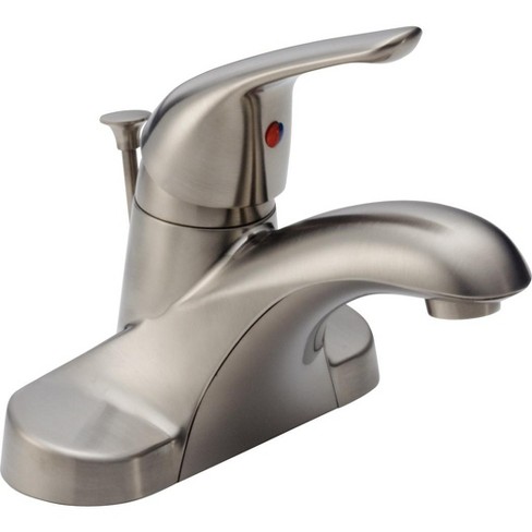 Delta Faucet B510lf Delta B510lf Foundations Core B Centerset Bathroom Faucet With Pop Up Drain Assembly Target