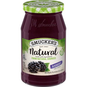 Smucker's Natural Blackberry Fruit Spread - 17.25oz - 1 of 4