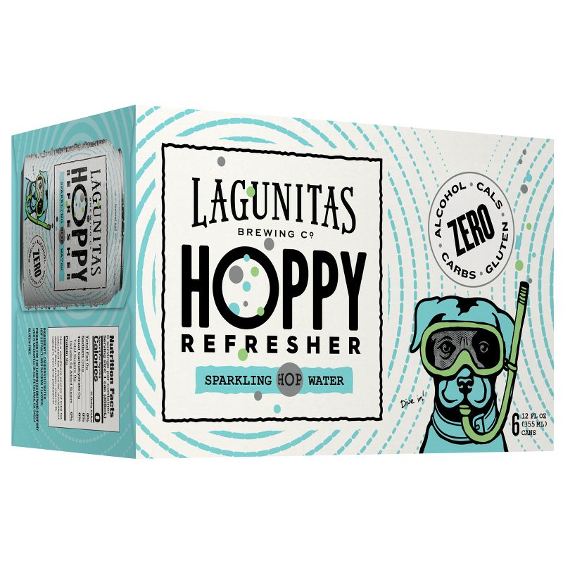 Lagunitas Hoppy Refresher Non-Alcoholic - 6pk/12 fl oz Cans, 2 of 4