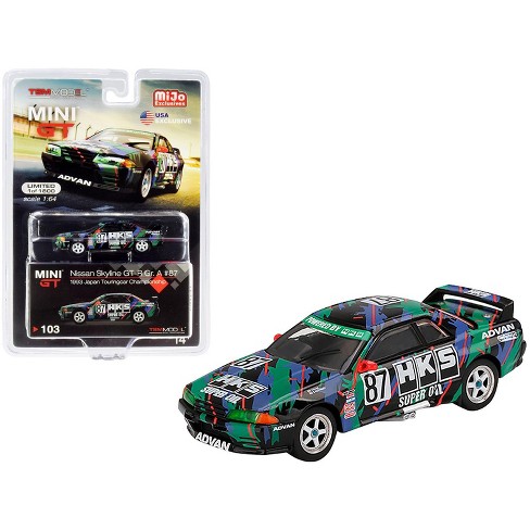 Nissan Skyline Gt R R32 Gr A Rhd 87 Hks Japan Touring Car Chammp 1993 Ltd Ed 1800 Pcs 1 64 Diecast True Scale Miniatures Target