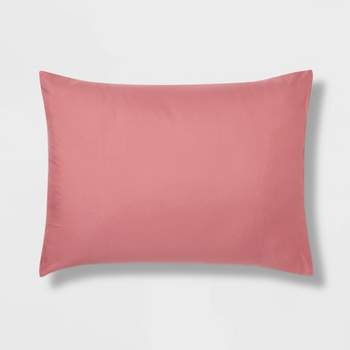 Hot Pink Border 8x8 Pillow Sham