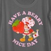 Women's Strawberry Shortcake Berry Nice Day Scoop Neck - 2 of 4
