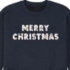 Men's - Winnie the Pooh - Merry Christmas Characters Graphic Fleece Sweatshirt - 2 of 4