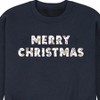 Men's - Winnie the Pooh - Merry Christmas Characters Graphic Fleece Sweatshirt - image 2 of 4