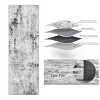 Washable Non-Slip Area Rugs: Modern Abstract Neutral Carpet, Soft Stain Resistant Rugs for Living Room, Bedroom, Home, Office - 2 of 4