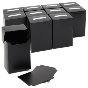 Okuna Outpost 10 Trading Card Game Storage Deck Boxes with 20 Dividers, TCG Organizer, 2.8 x 3.8 in - 1 of 4