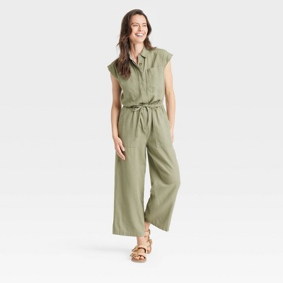 Women's Linen Jumpsuit - Universal Thread™