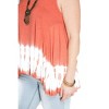Women's Tie Dye Sleeveless Tank - PLUS - SHE + SKY - 3 of 3