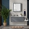 GlasFlength Decorative Wall Mirrors Medicine Cabinet Accent Mirror Wall Mounted Mirror Storage Cabinet for Bathroom Wall, White, 27.3"*6.8"*29.8" - 3 of 4