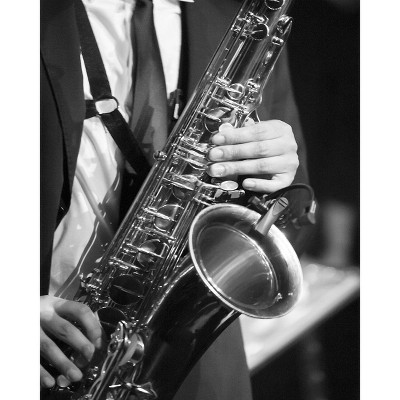 Poster Master Saxophonist with Saxophone