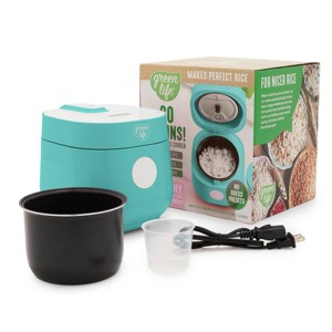 GreenLife 4 Cup Rice and Grains Cooker - 1 of 4