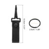 Unique Bargains Belt Keeper Key Ring Nylon Webbing Strap Hanging Gear Buckle with Snap Key Holder - 2 of 4