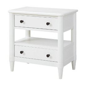 NicBex 26.75"H Wood Nightstand,Bedside Tables with 2 Drawers and Open Shelf for Bedroom,Living Room - 1 of 4