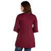 24seven Comfort Apparel Women's Maternity Open Front Cardigan - 3 of 4