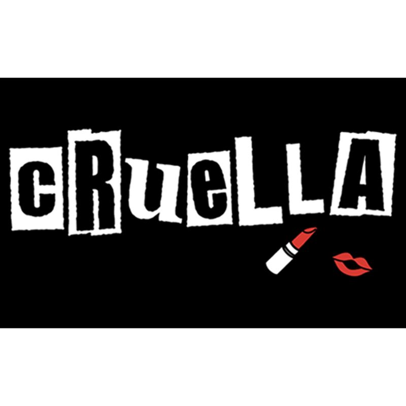 Men's Cruella Lipstick Logo Pull Over Hoodie, 2 of 5