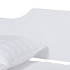 Full Alya Traditional Wood Daybed White - Baxton Studio: Farmhouse Design, No Box Spring Needed - 4 of 4