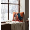 Manual Woodworkers & Weavers Cute Dachshund Outdoor Pillow – 18" Weather-Resistant Dog Decor - 3 of 3