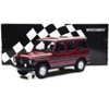 1980 Mercedes-Benz G-Model (LWB) Dark Red with Black Stripes Limited Edition to 402 pieces 1/18 Diecast Model Car by Minichamps - 4 of 4