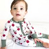 tiny knot co. Newborn, Infant Gender Neutral Buttery Soft Convertible Romper Foldover Mittens & Footies with Grippers TENCEL Modal One Piece Pajamas - 3 of 4