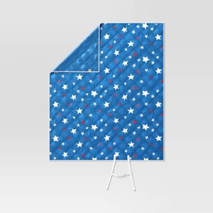 Star Picnic Blanket White/Blue - Sun Squad™ - 1 of 3