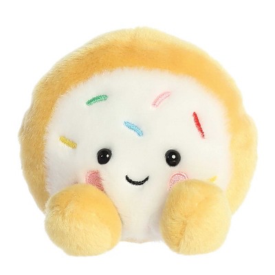 Aurora® Adorable Palm Pals™ Sugary Cinnamon Roll™ Animal en peluche – Jeu de poche – Amusant à collectionner – Marron 12,7 cm