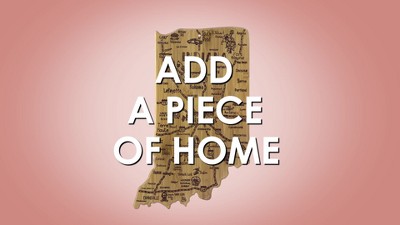 Maui Island Shaped Bamboo Serving and Cutting Board with Engraved Design