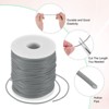 Unique Bargains Hollow Pipe Tubing Rubber Cord Silicone Stretchy Durable Elastic Beading Cord 1 Pc - 2 of 4
