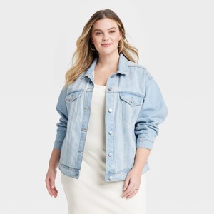 Women's 90's Baggy Trucker Jacket - Universal Thread™ - 1 of 4