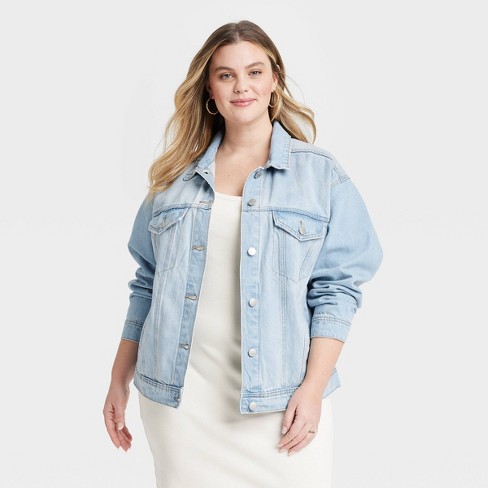 Levi's baggy trucker cotton denim jacket best sale