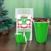 Durameg Green Disposable Large Plastic Cups for Party & Fun Pong Games - 16 oz 100 Pack - 2 of 4