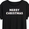 Women's - Winnie the Pooh - Merry Christmas Characters Oversized Graphic T-Shirt - 2 of 4