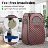 Tangkula Portable Home Sauna Full Body Steam Sauna Tent w/ 3L Steam Generator - 2 of 4
