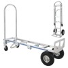 Hand Truck, 2 in 1 Convertible Heavy Duty Cart - 770 Lbs Capacity, 55.9"x19.7"x44.9" for Home Office Warehouse - 2 of 4