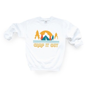 Simply Sage Market Women's Camp It Out Gildan Sweatshirt - 1 of 2