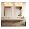 KAISITE 24inches Dimmable LED Bath Bar Black Bathroom Vanity Light - 2 of 4