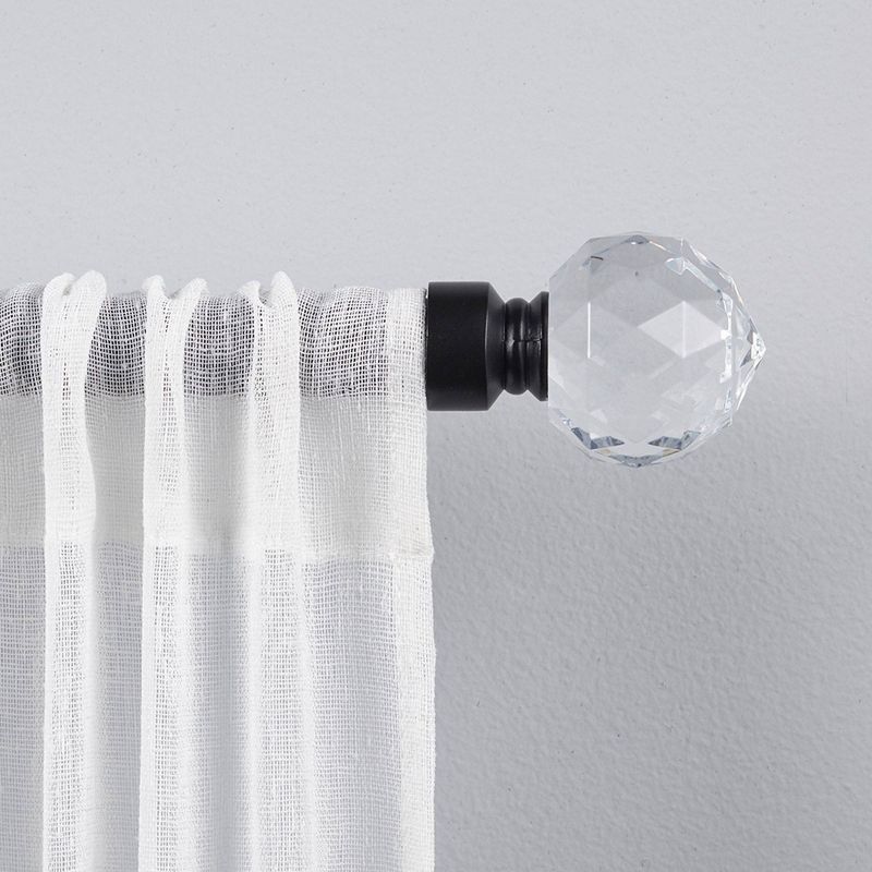 Exclusive Home Crystal Ball Curtain Rod, 1 of 8