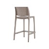 Lagoon Rue Resin Stackable Outdoor Counter Stool - 3 of 4